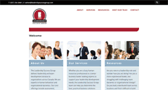 Desktop Screenshot of leadershipsuccessgroup.com